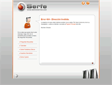 Tablet Screenshot of dev.serfe.com